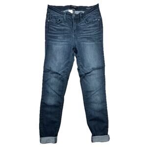 Judy Blue Jeans Womens Denim Skinny Fit Ankle Mid Rise 9 29